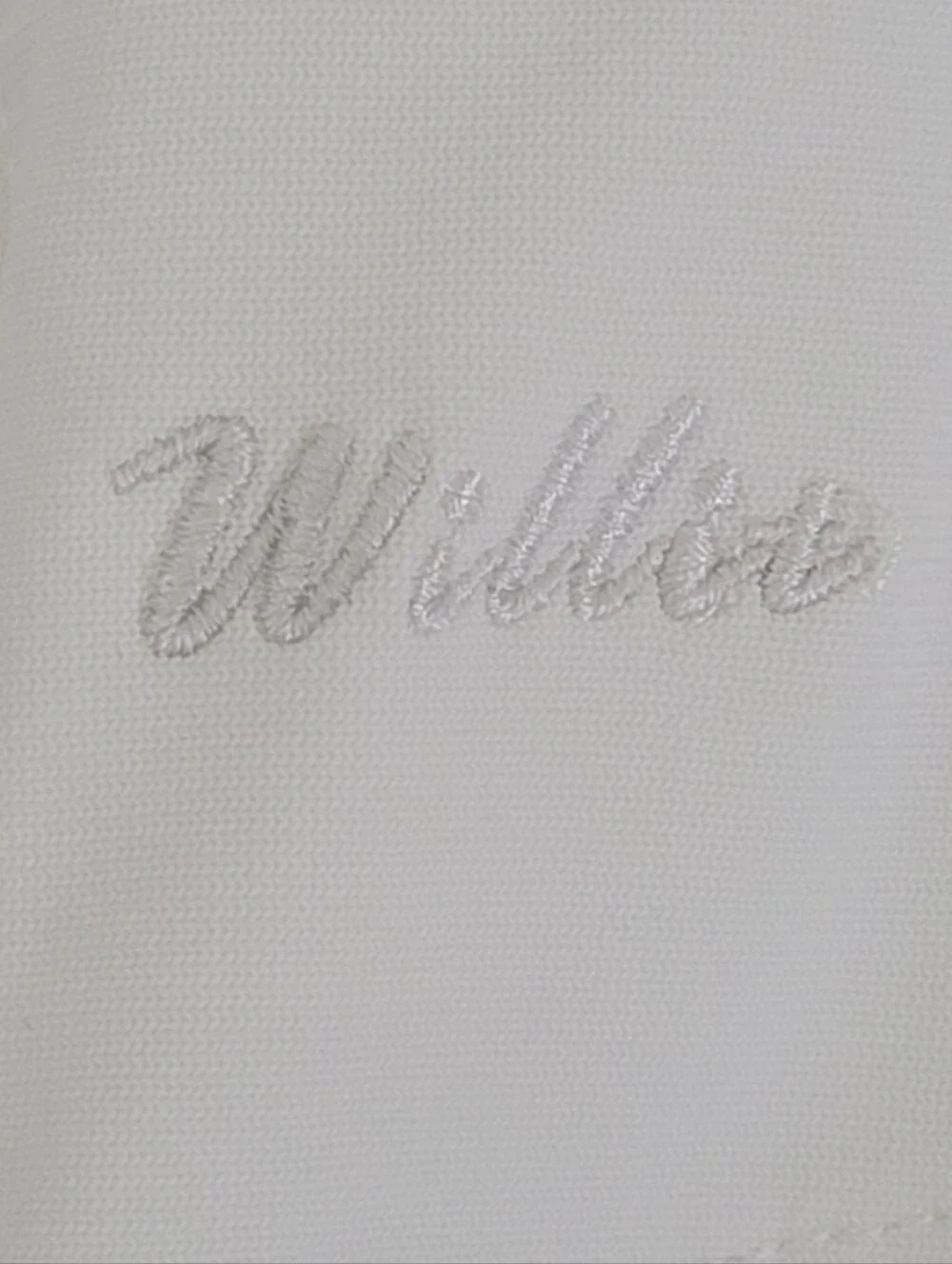 Willit Size 6 Men's White Straight-Leg Pants